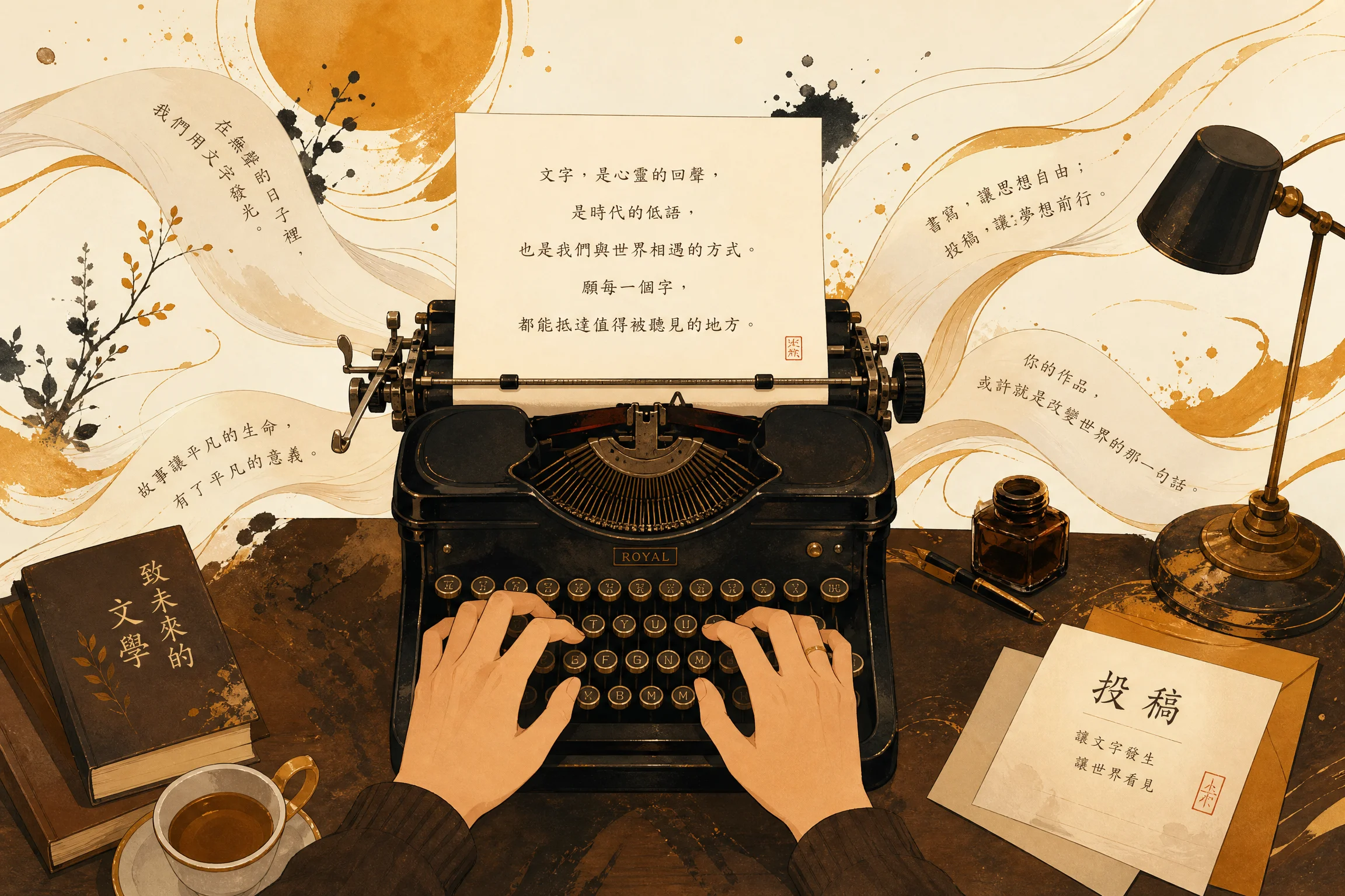 每日大赛文案投稿写作界面展示